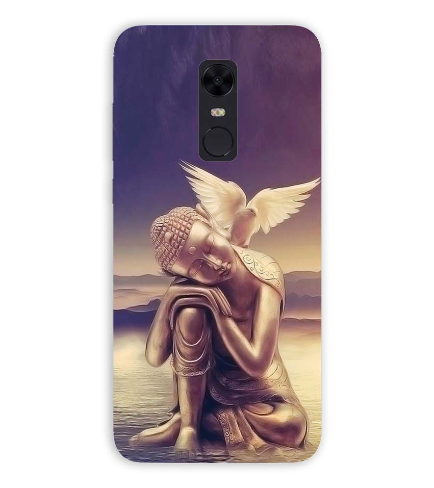 D1582-Lord Buddha Back Cover for Xiaomi Redmi Note 5