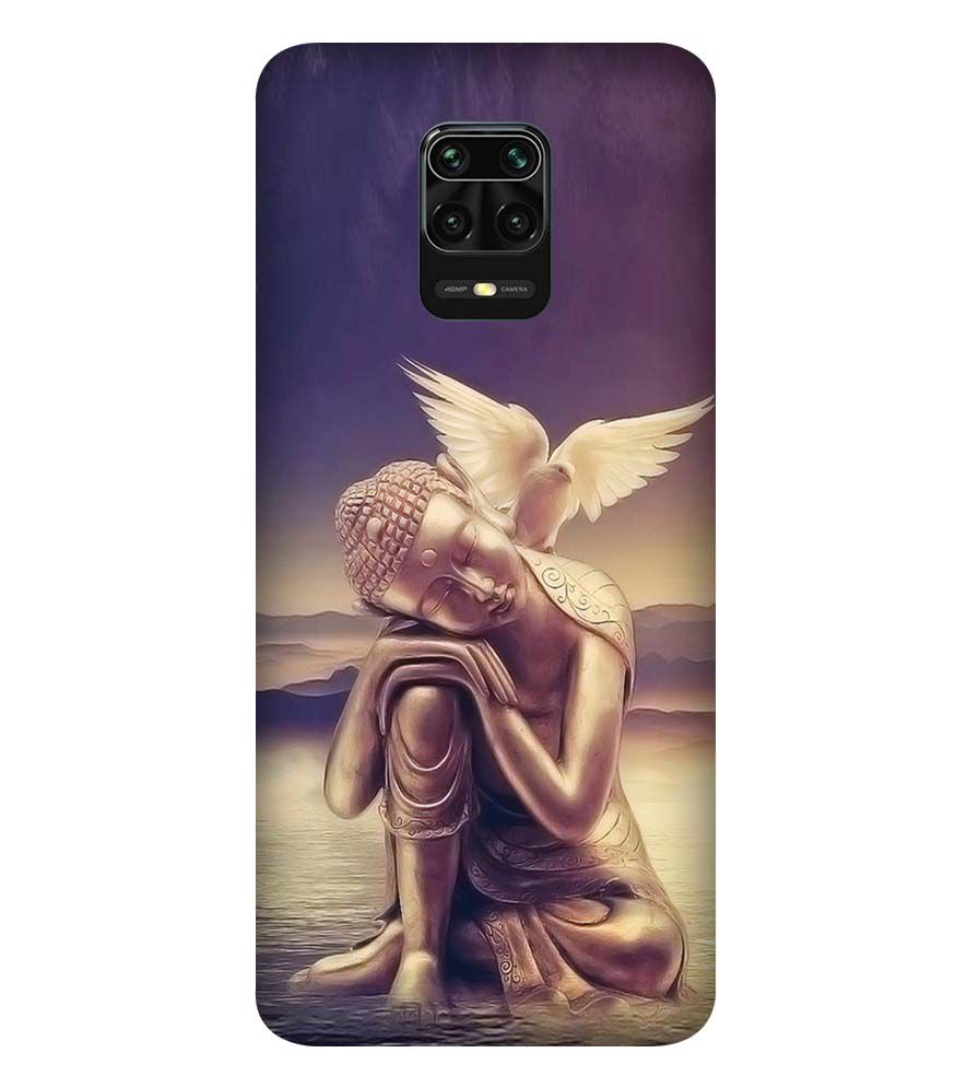 D1582-Lord Buddha Back Cover for Xiaomi Redmi Note 9 Pro