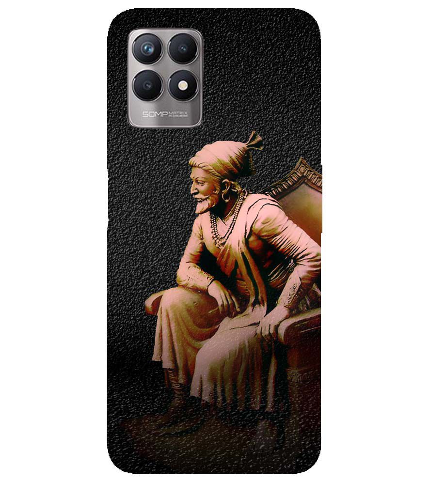 D1601-Chatrapati Shivaji On His Throne Back Cover for Realme Narzo 50