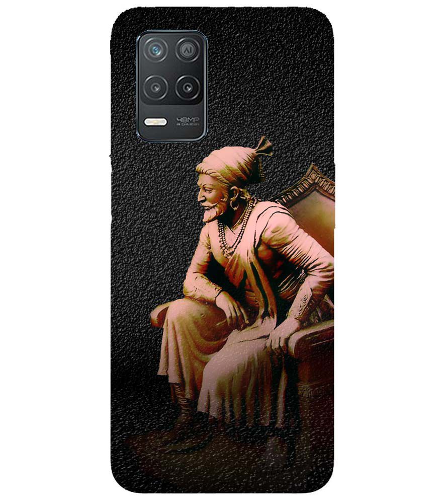 D1601-Chatrapati Shivaji On His Throne Back Cover for Realme V13 5G