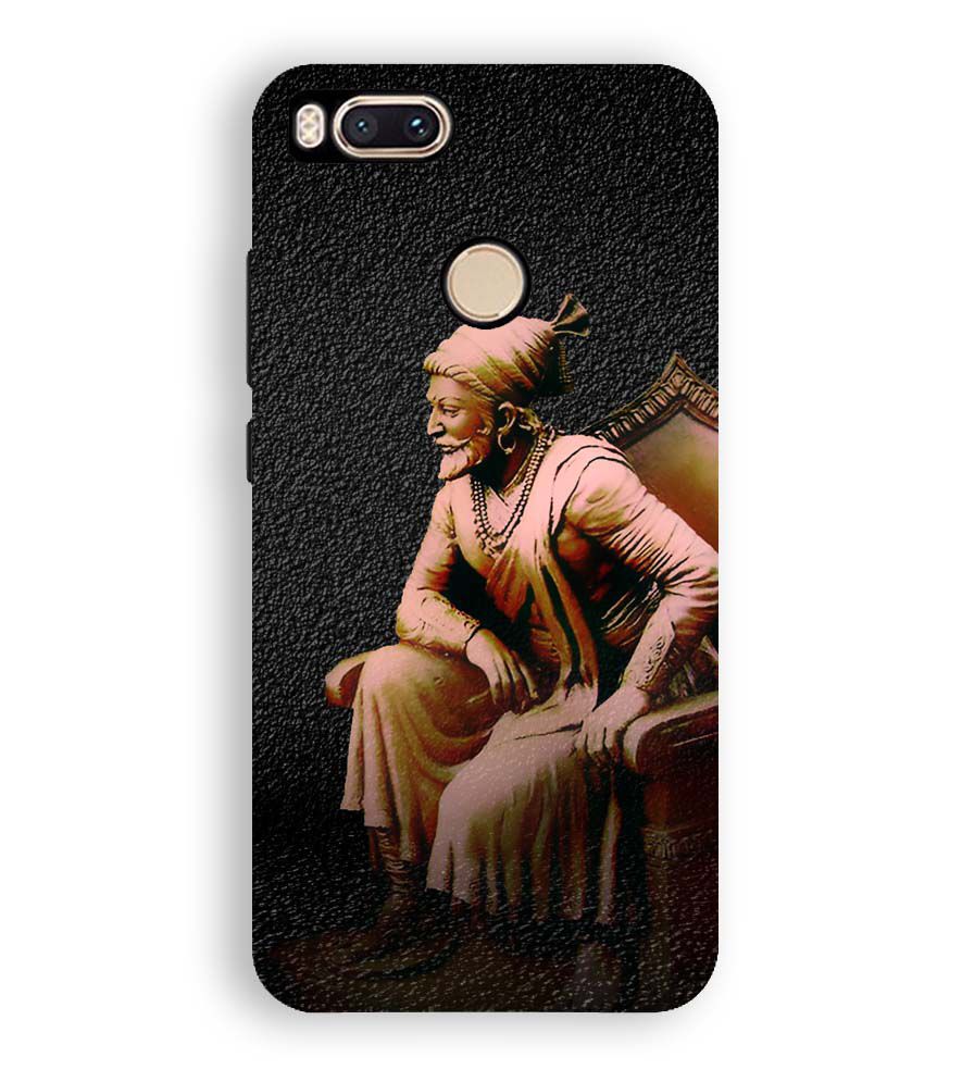 D1601-Chatrapati Shivaji On His Throne Back Cover for Xiaomi Redmi A1