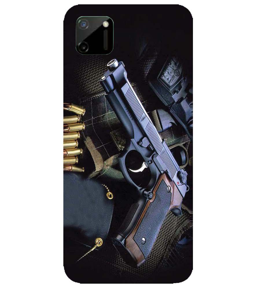 D1624-Guns And Bullets Back Cover for Realme C11