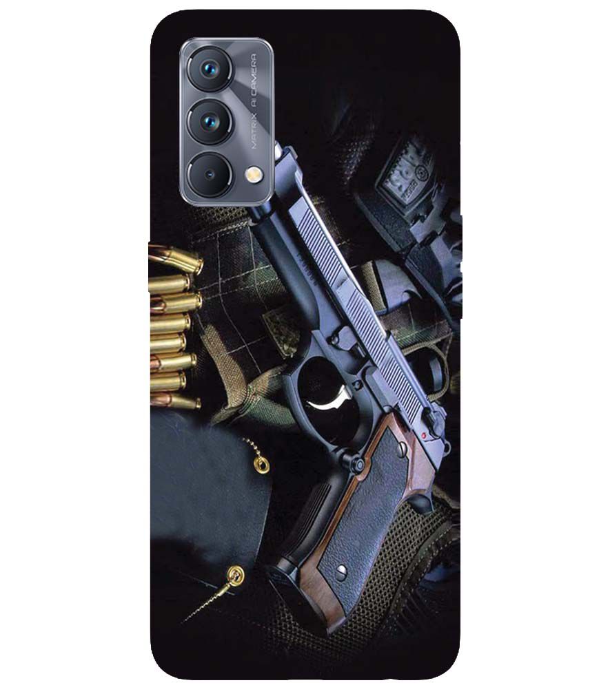 D1624-Guns And Bullets Back Cover for Realme GT Master