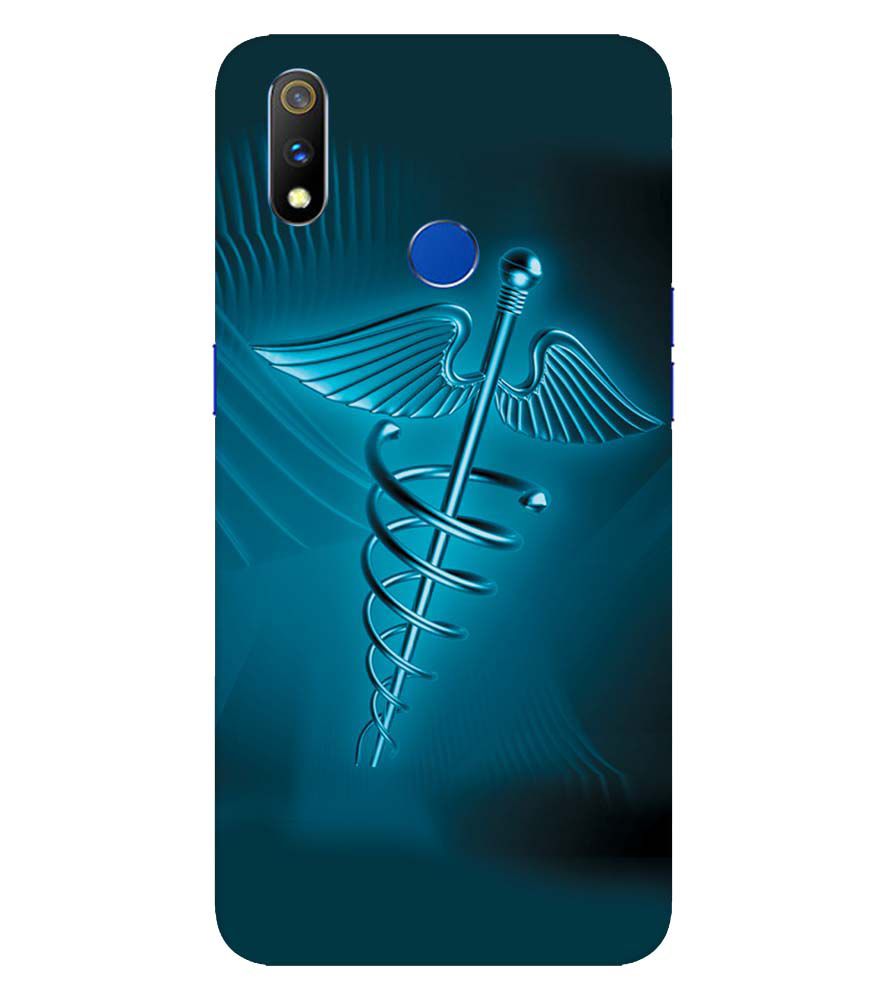 D1707-Medical Care Back Cover for  Realme X Lite