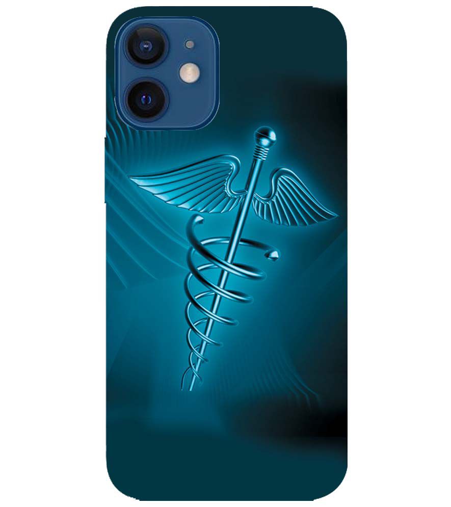 D1707-Medical Care Back Cover for Apple iPhone 12 Mini