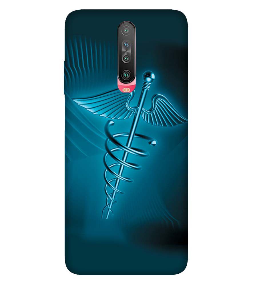 D1707-Medical Care Back Cover for Xiaomi Poco X2