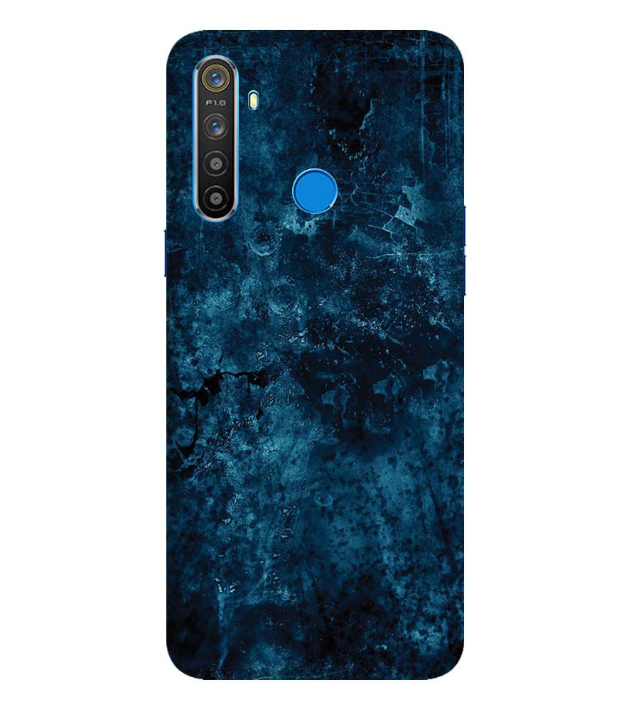 D1896-Deep Blues Back Cover for Realme 5