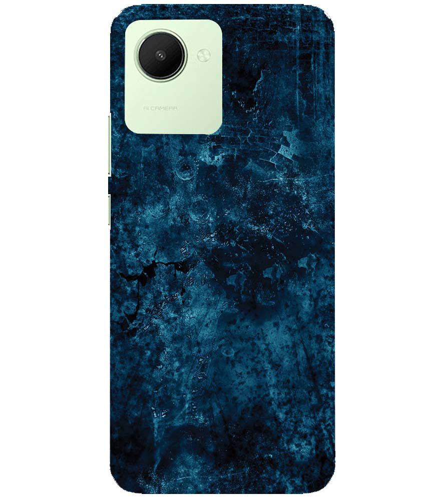 Back Panel Cover for Realme C30 - Blue 