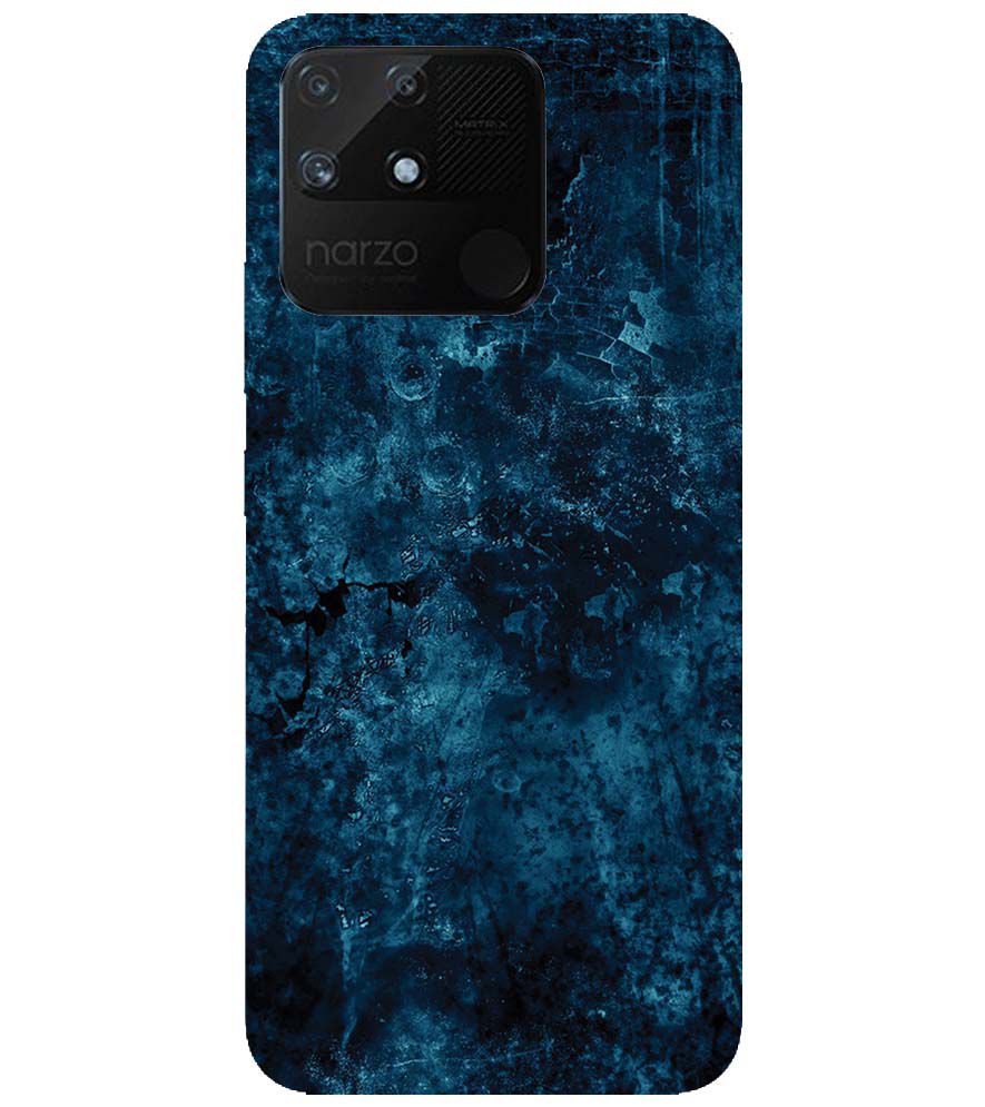 D1896-Deep Blues Back Cover for Realme Narzo 50A