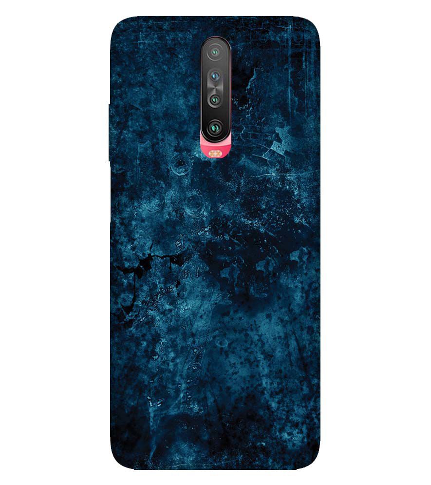 D1896-Deep Blues Back Cover for Xiaomi Poco X2