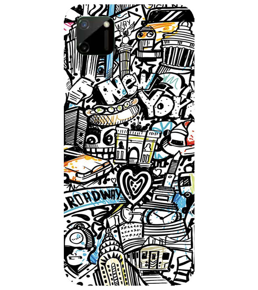 D2074-Cool Graffiti Back Cover for Realme C11