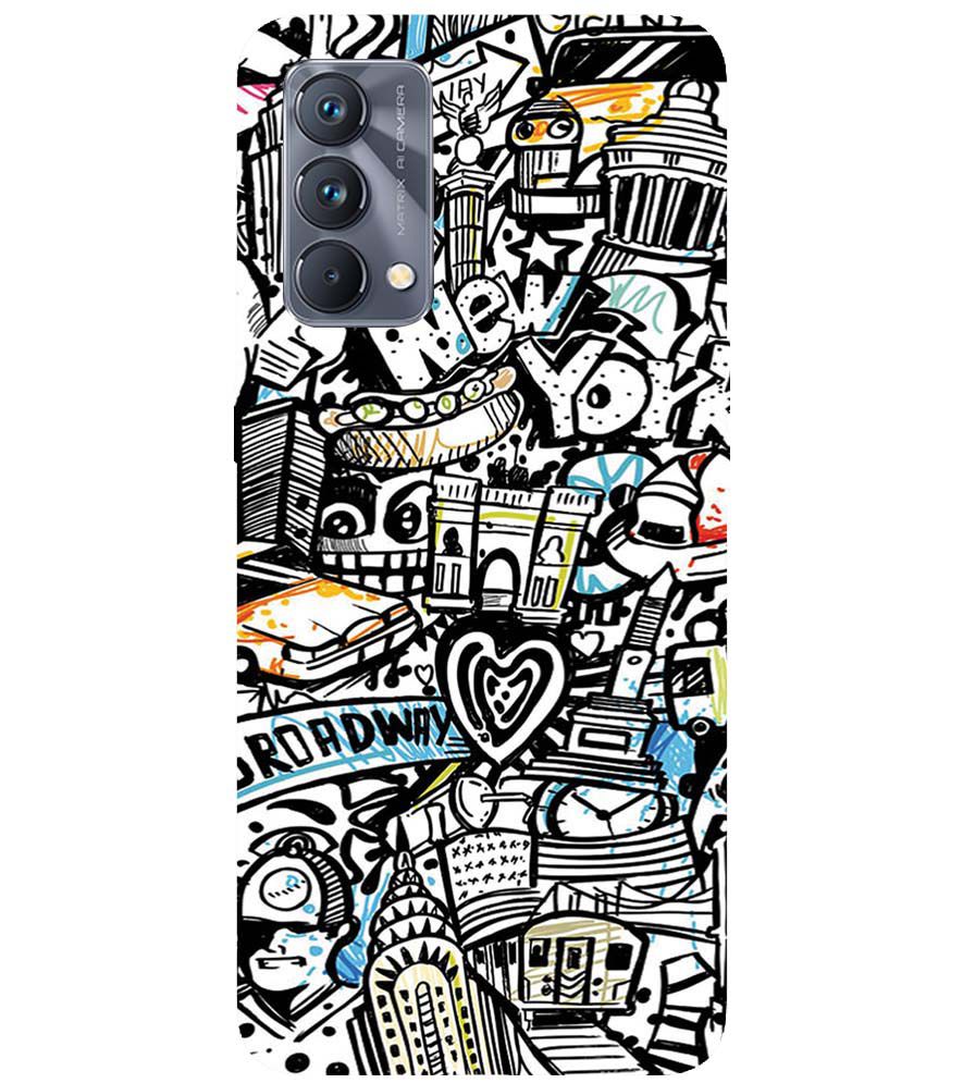 D2074-Cool Graffiti Back Cover for Realme GT Master