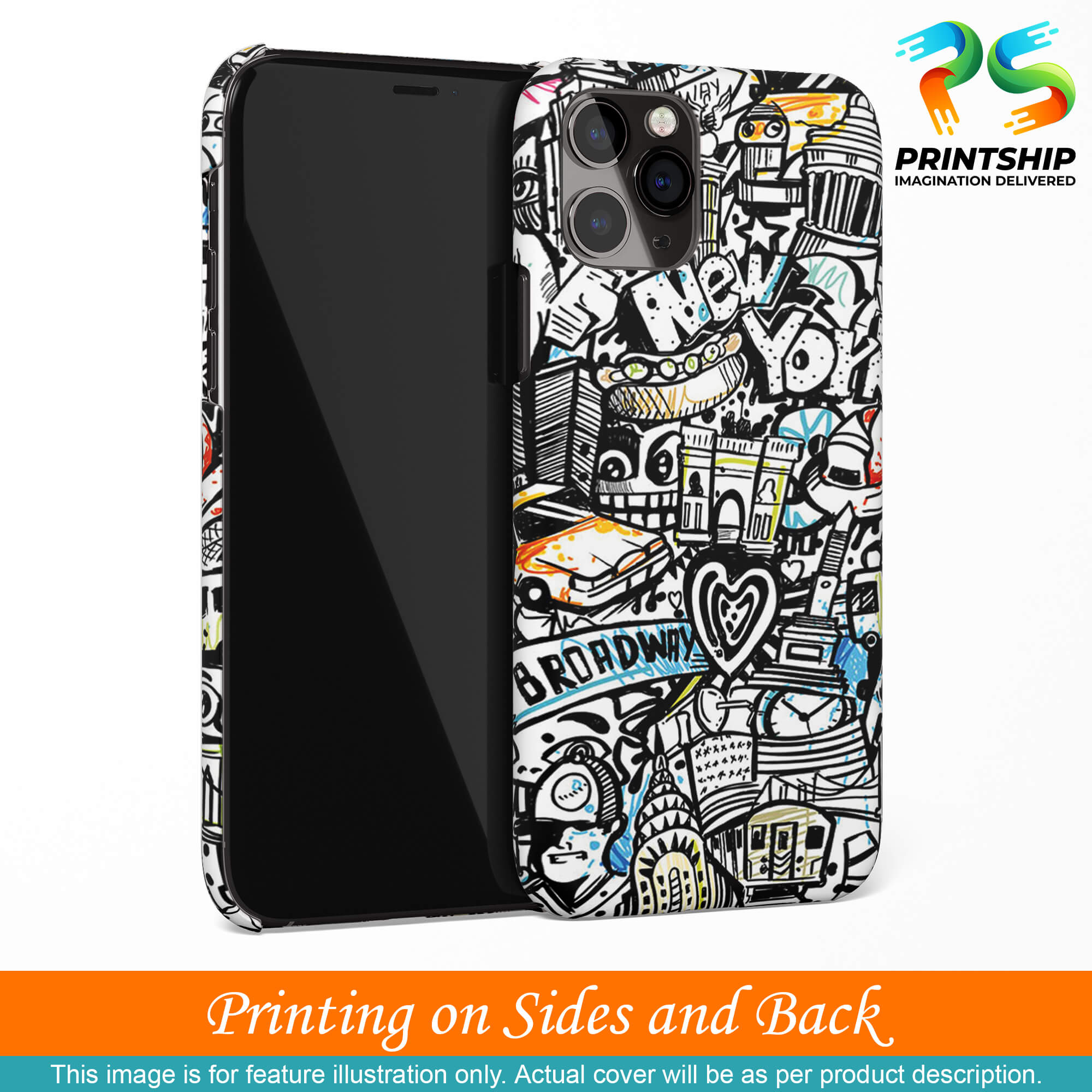 D2074-Cool Graffiti Back Cover for Realme GT Master-Image3