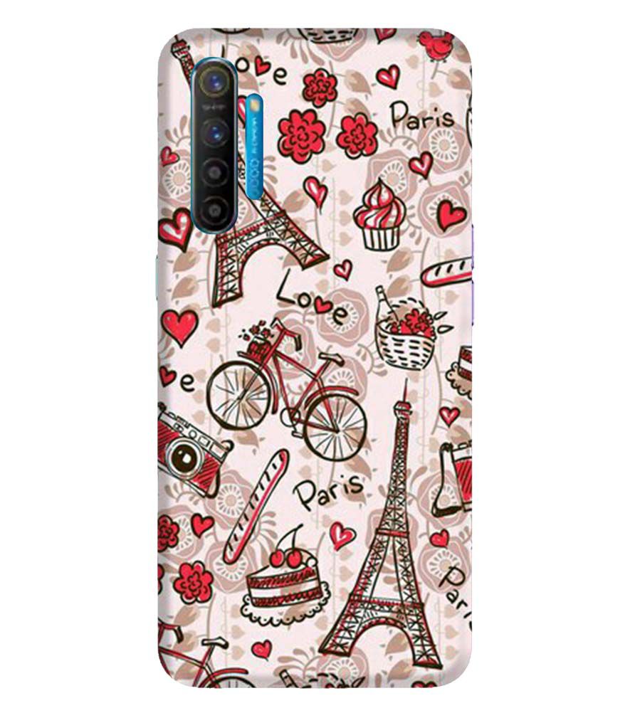 D2109-Love In Paris Back Cover for Oppo K5