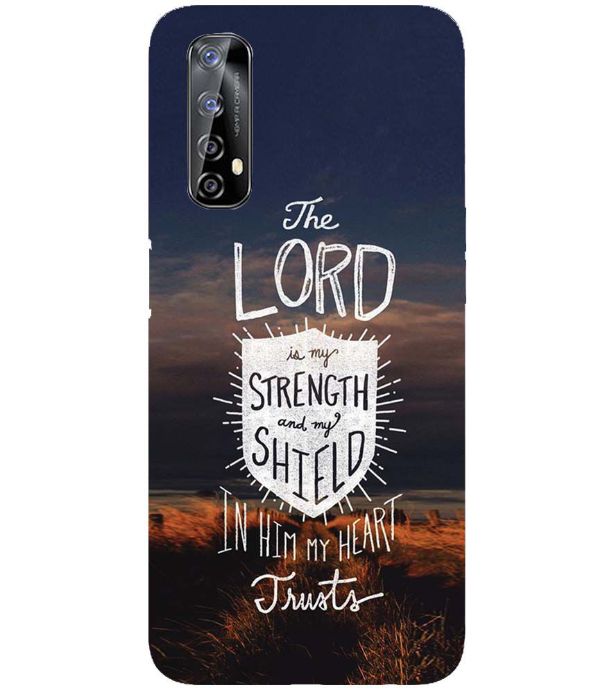 D2206-In Lord My Heart Trusts Back Cover for Realme 7