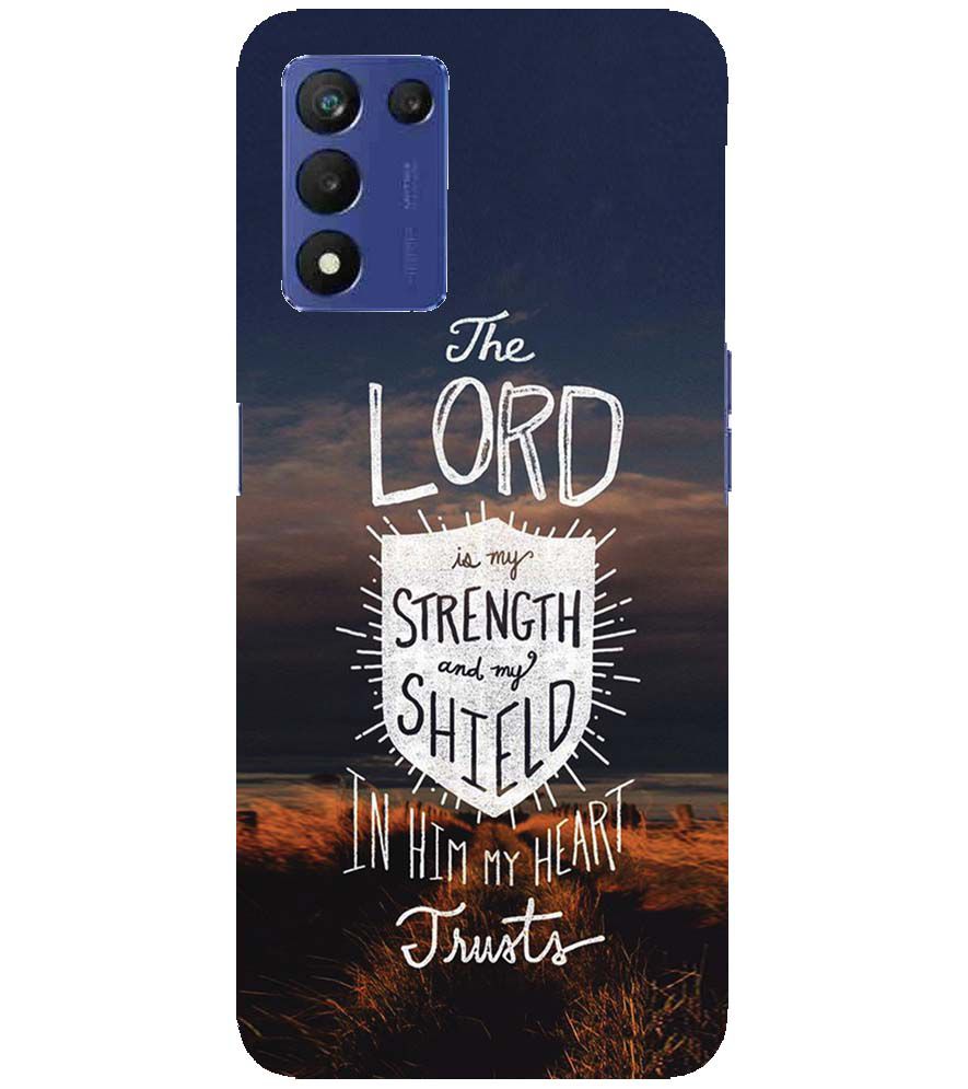 D2206-In Lord My Heart Trusts Back Cover for Realme 9 5G Speed