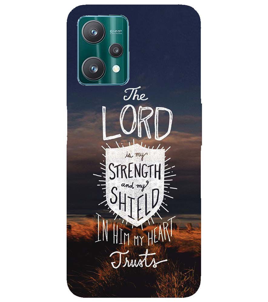 D2206-In Lord My Heart Trusts Back Cover for Realme 9 Pro