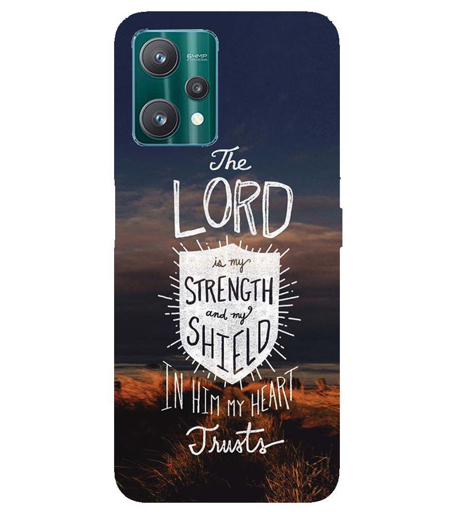 D2206-In Lord My Heart Trusts Back Cover for Realme 9 Pro+