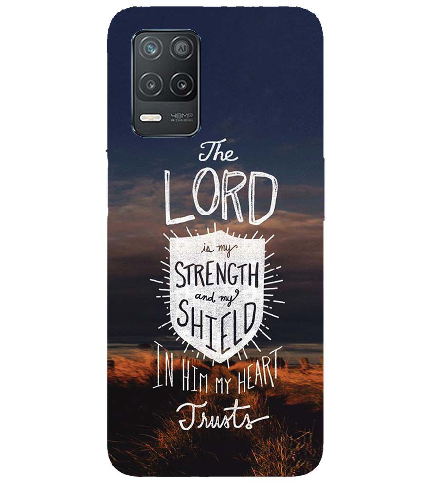 D2206-In Lord My Heart Trusts Back Cover for Realme V13 5G