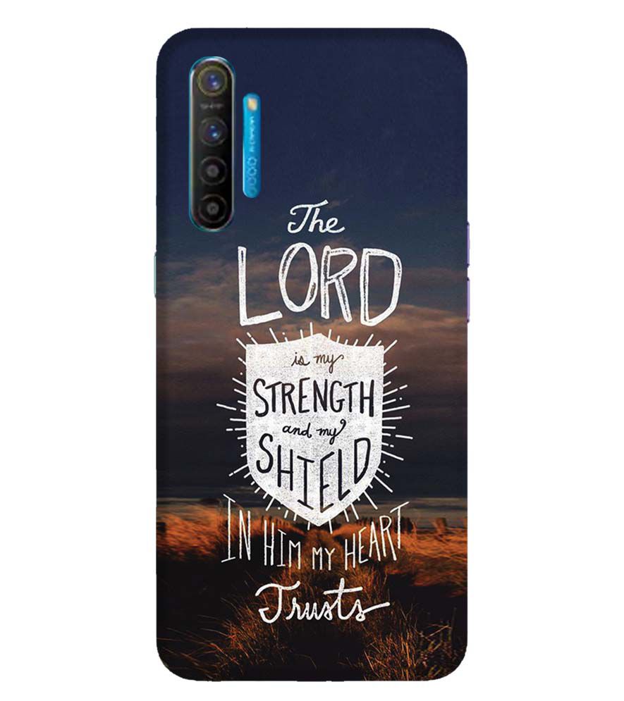 D2206-In Lord My Heart Trusts Back Cover for Realme X2