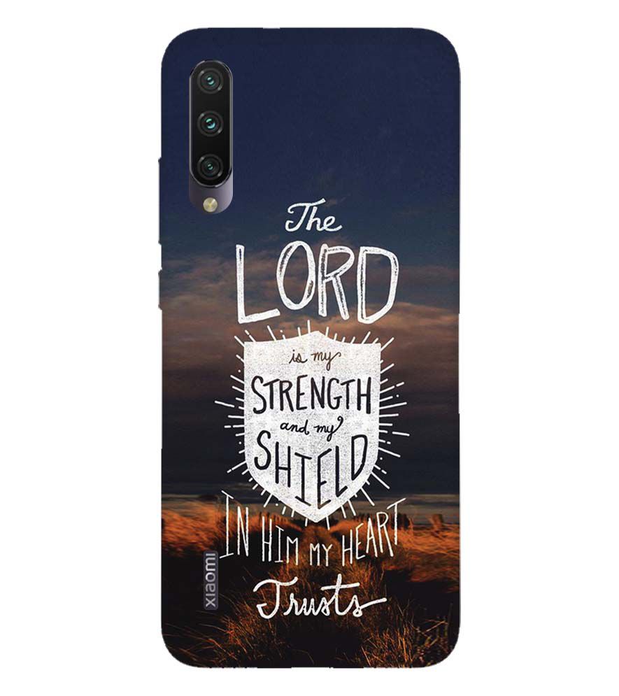 D2206-In Lord My Heart Trusts Back Cover for Xiaomi Mi CC9e