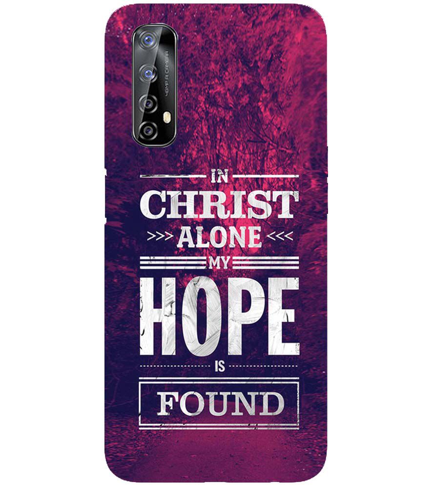 D2208-In Christ I Find Hope Back Cover for Realme 7