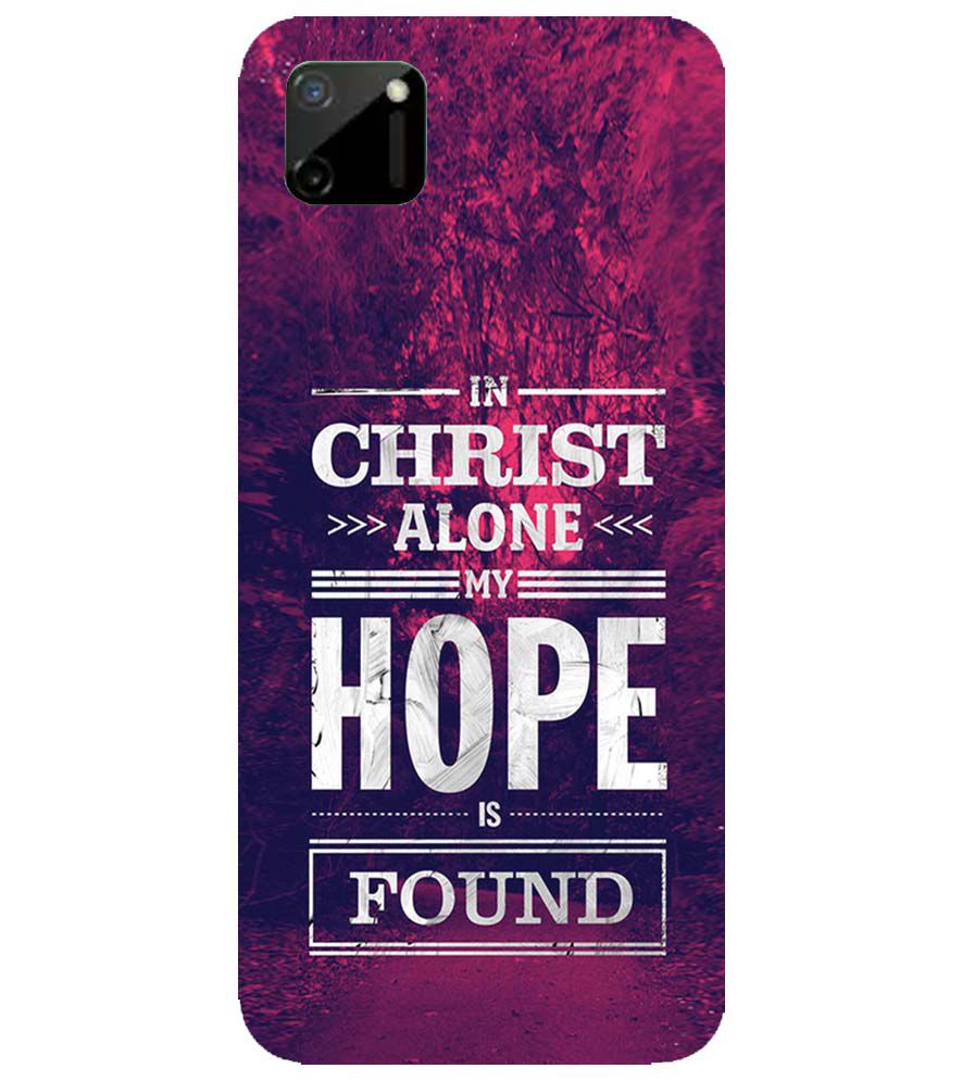 D2208-In Christ I Find Hope Back Cover for Realme C11