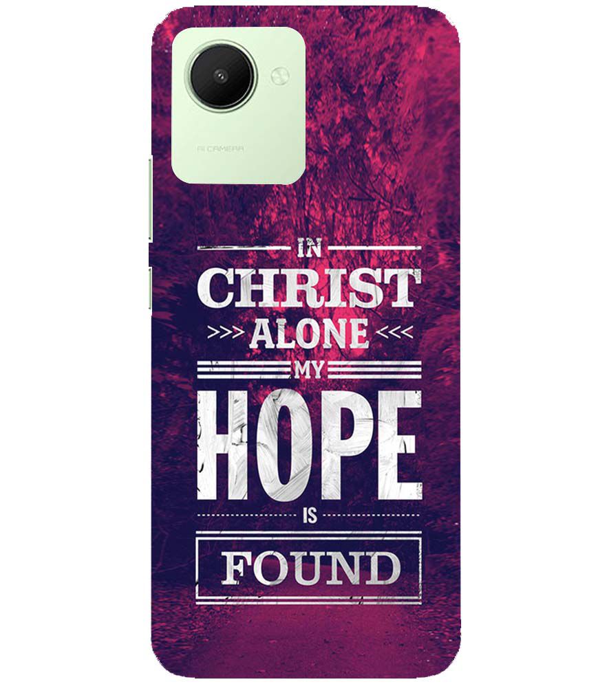 D2208-In Christ I Find Hope Back Cover for Realme C30