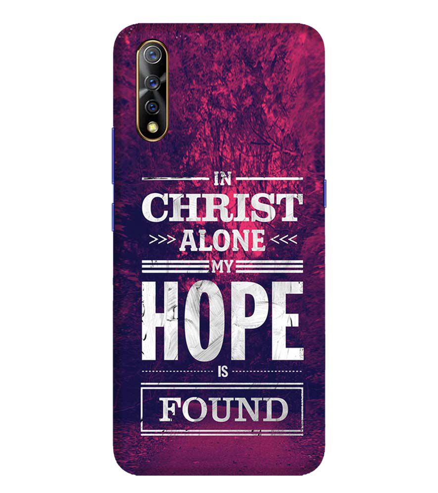 D2208-In Christ I Find Hope Back Cover for Vivo S1