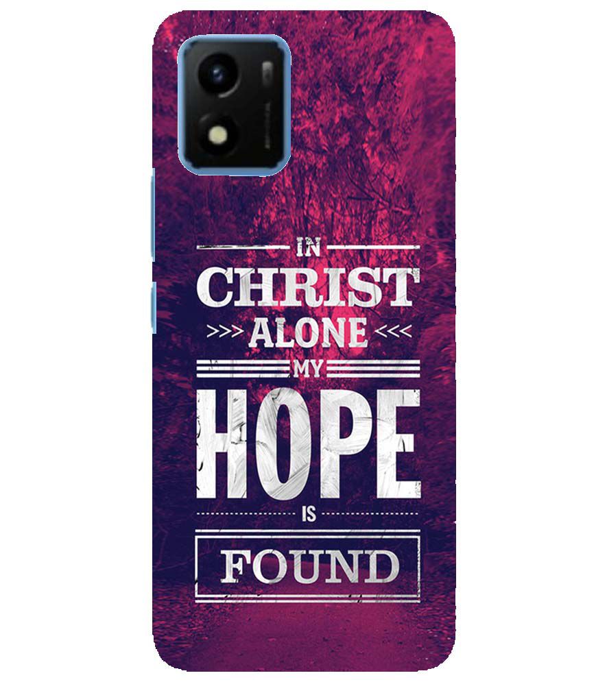 D2208-In Christ I Find Hope Back Cover for vivo Y01