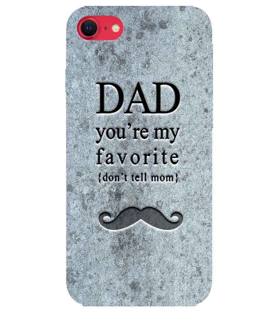G0037-Dad You're my Favourite Back Cover for Apple iPhone SE (2020)