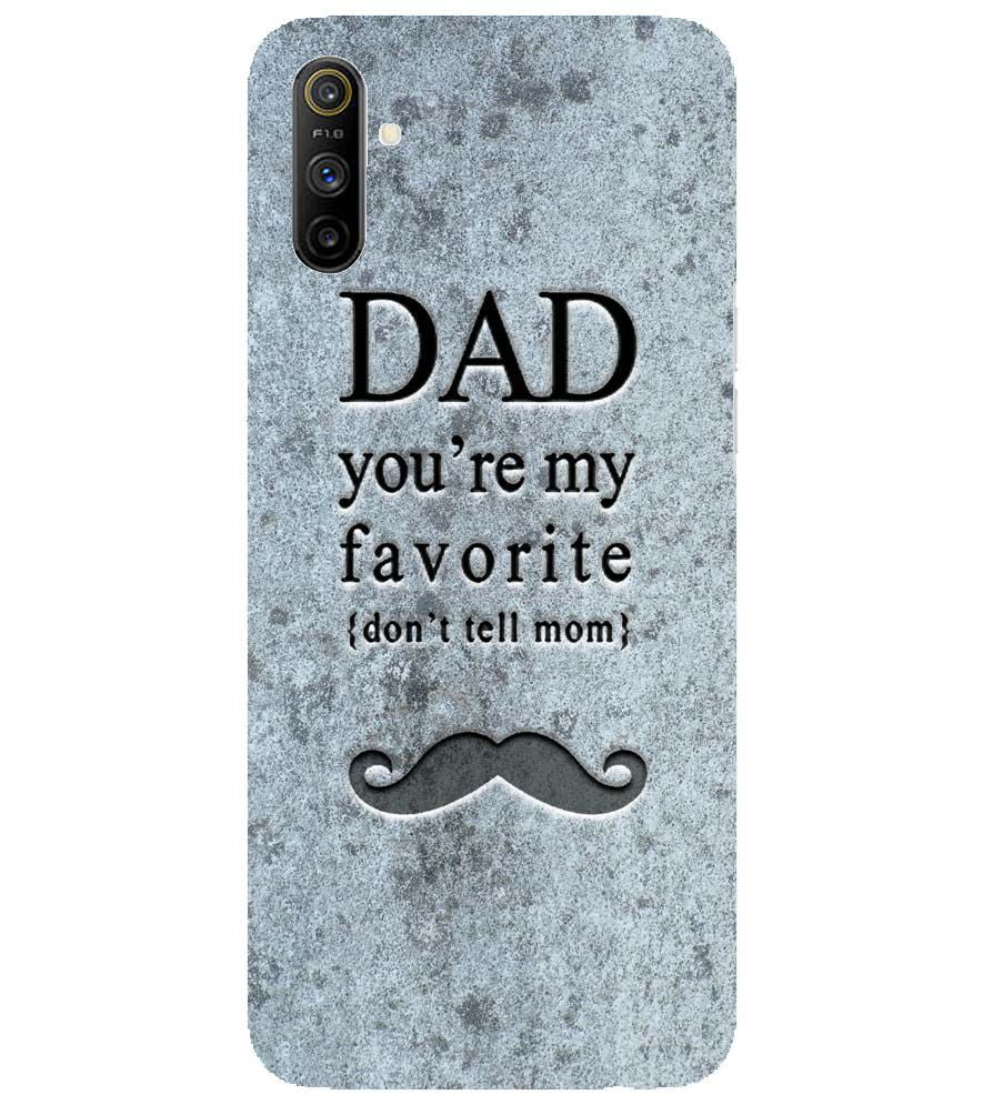 G0037-Dad You're my Favourite Back Cover for Realme Narzo 10A