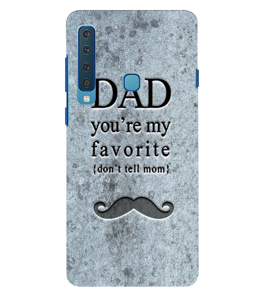 G0037-Dad You're my Favourite Back Cover for Samsung Galaxy A9 (2018)