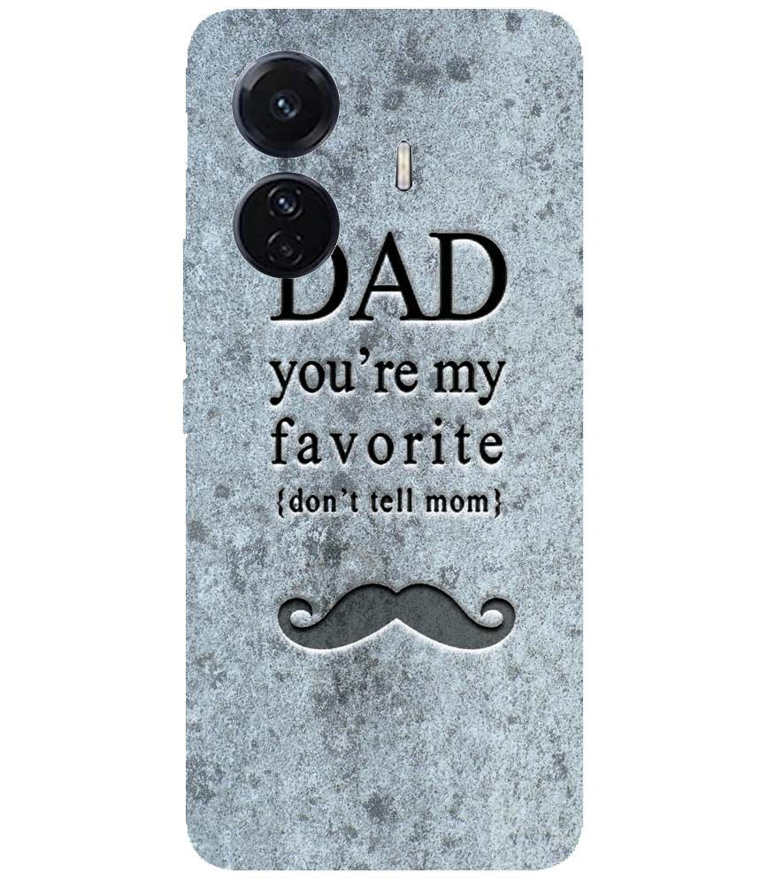 G0037-Dad You&#39;re my Favourite Back Cover for vivo T1 Pro