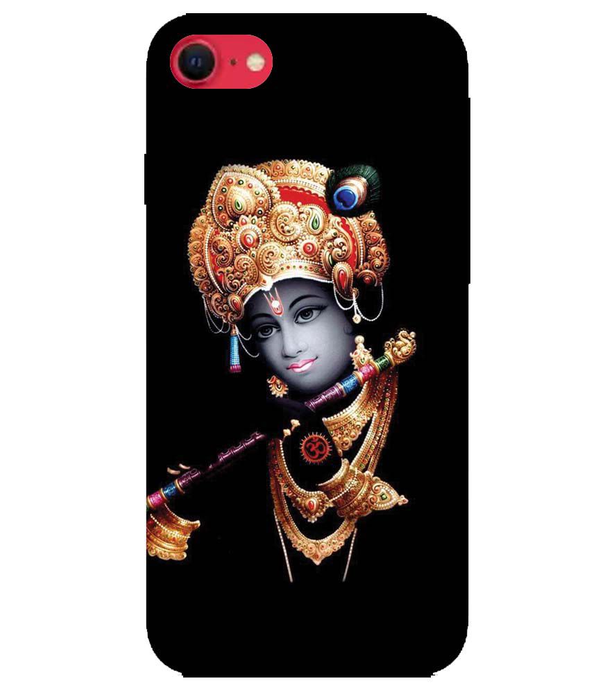 G0186-Lord Krishna Back Cover for Apple iPhone SE (2020)
