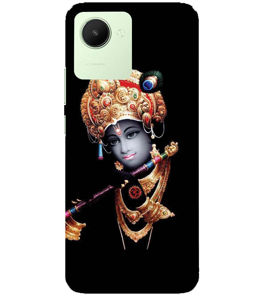 G0186-Lord Krishna Back Cover for Realme C30