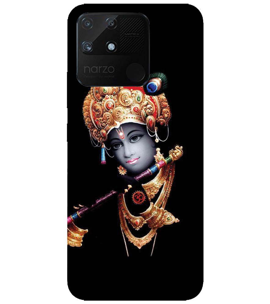 G0186-Lord Krishna Back Cover for Realme Narzo 50A