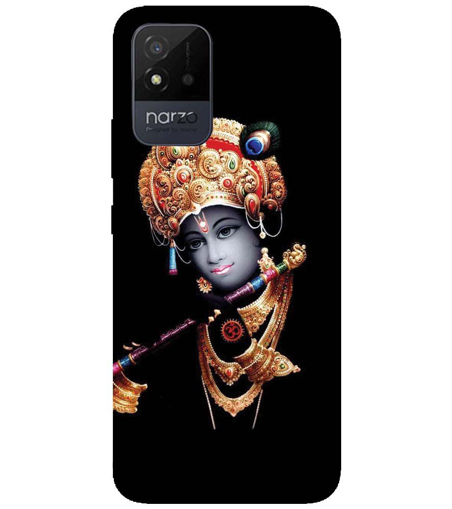 G0186-Lord Krishna Back Cover for Realme Narzo 50i