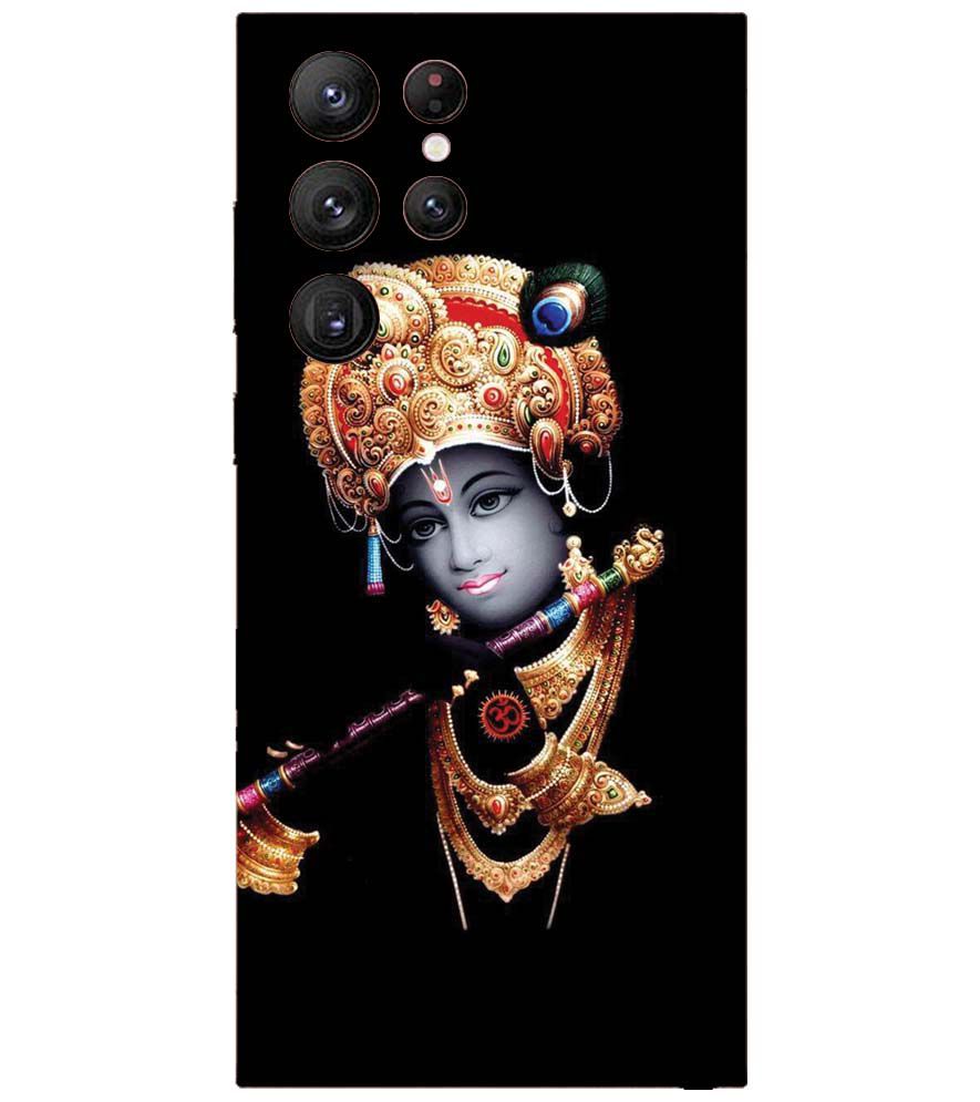 G0186-Lord Krishna Back Cover for Samsung Galaxy S22 Ultra 5G