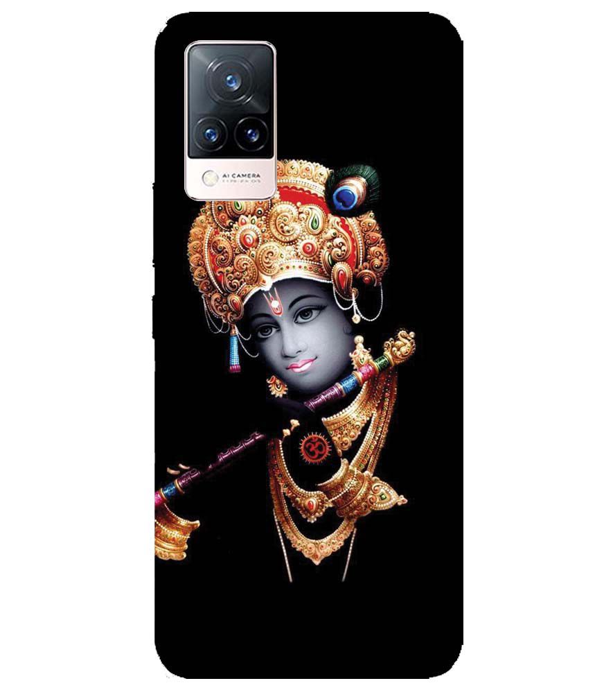 G0186-Lord Krishna Back Cover for Vivo V21 5G