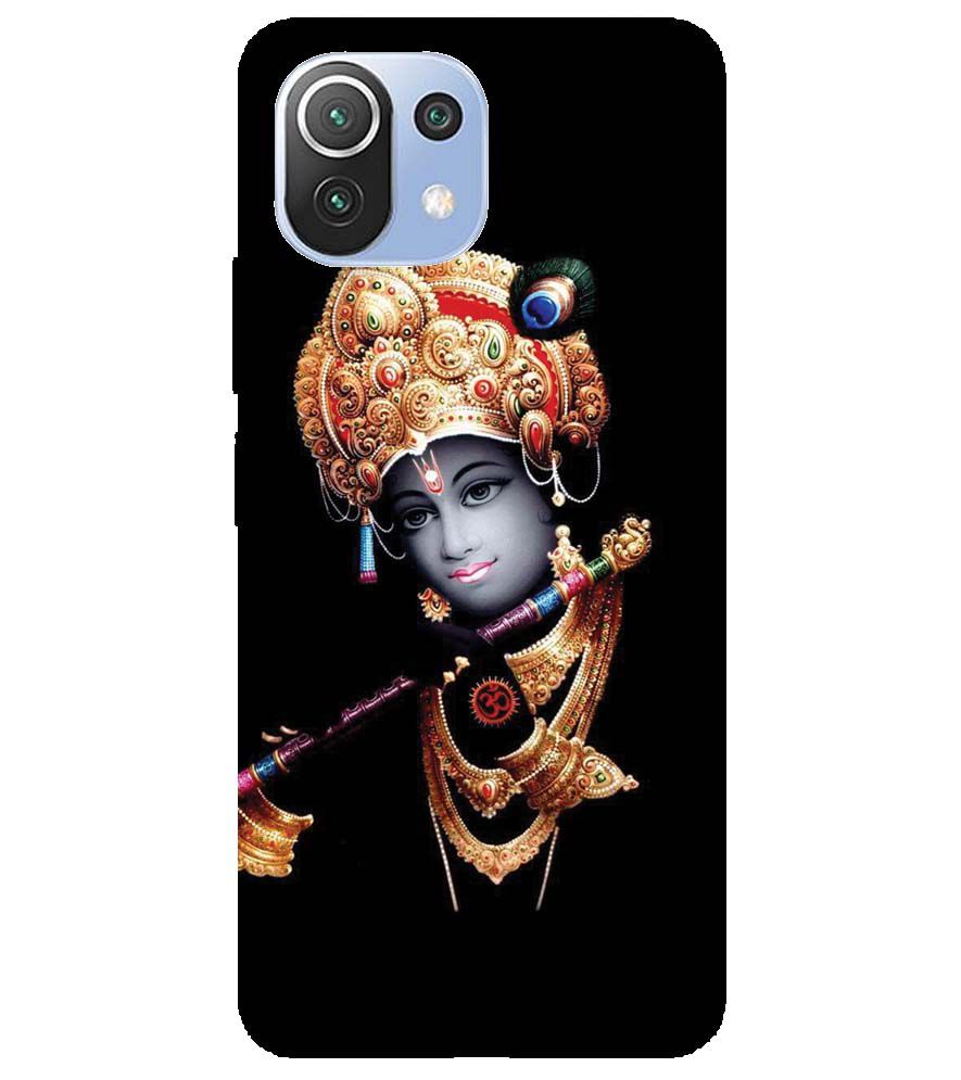 G0186-Lord Krishna Back Cover for Xiaomi Mi 11 Lite