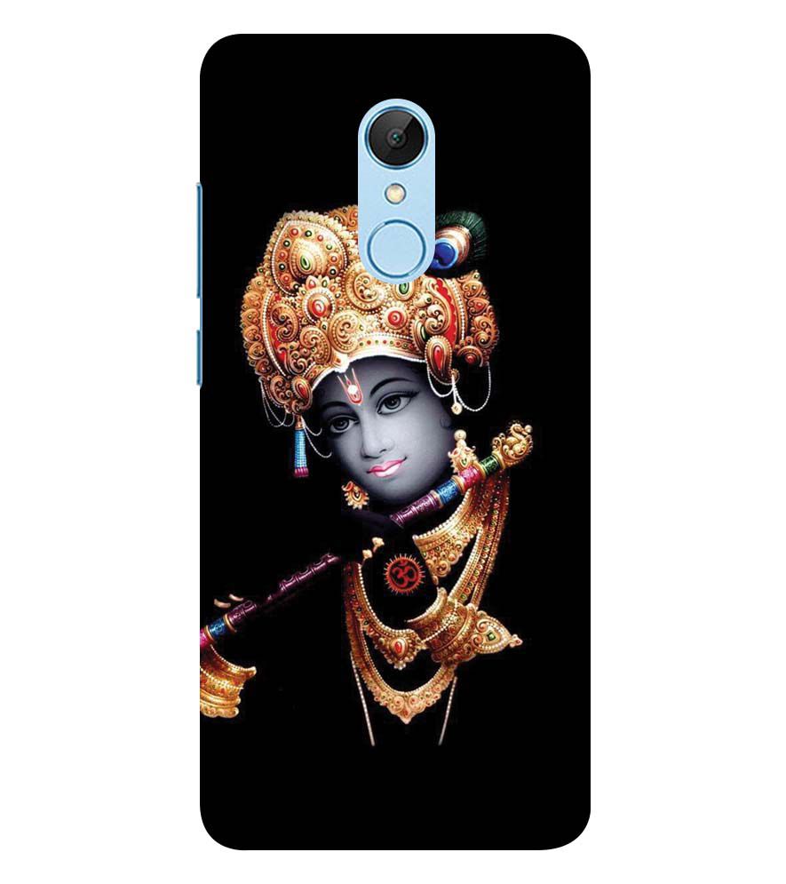 G0186-Lord Krishna Back Cover for Xiaomi Redmi 5