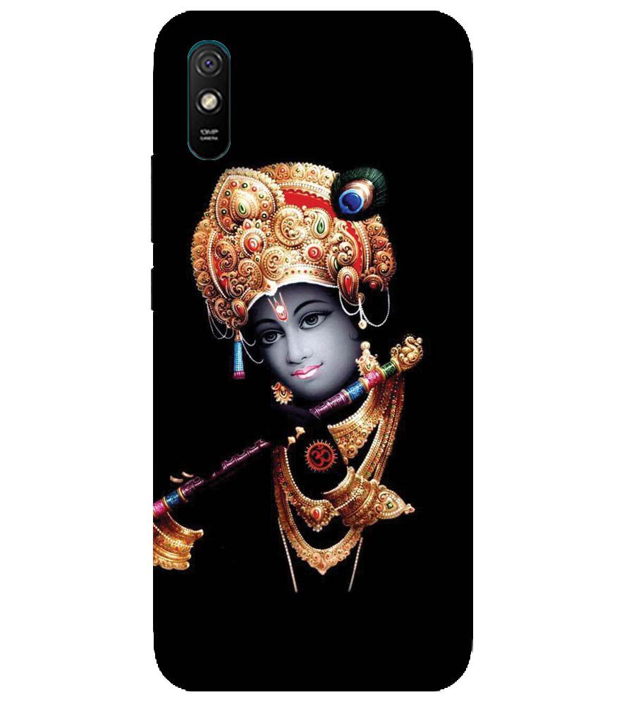 G0186-Lord Krishna Back Cover for Xiaomi Redmi 9i