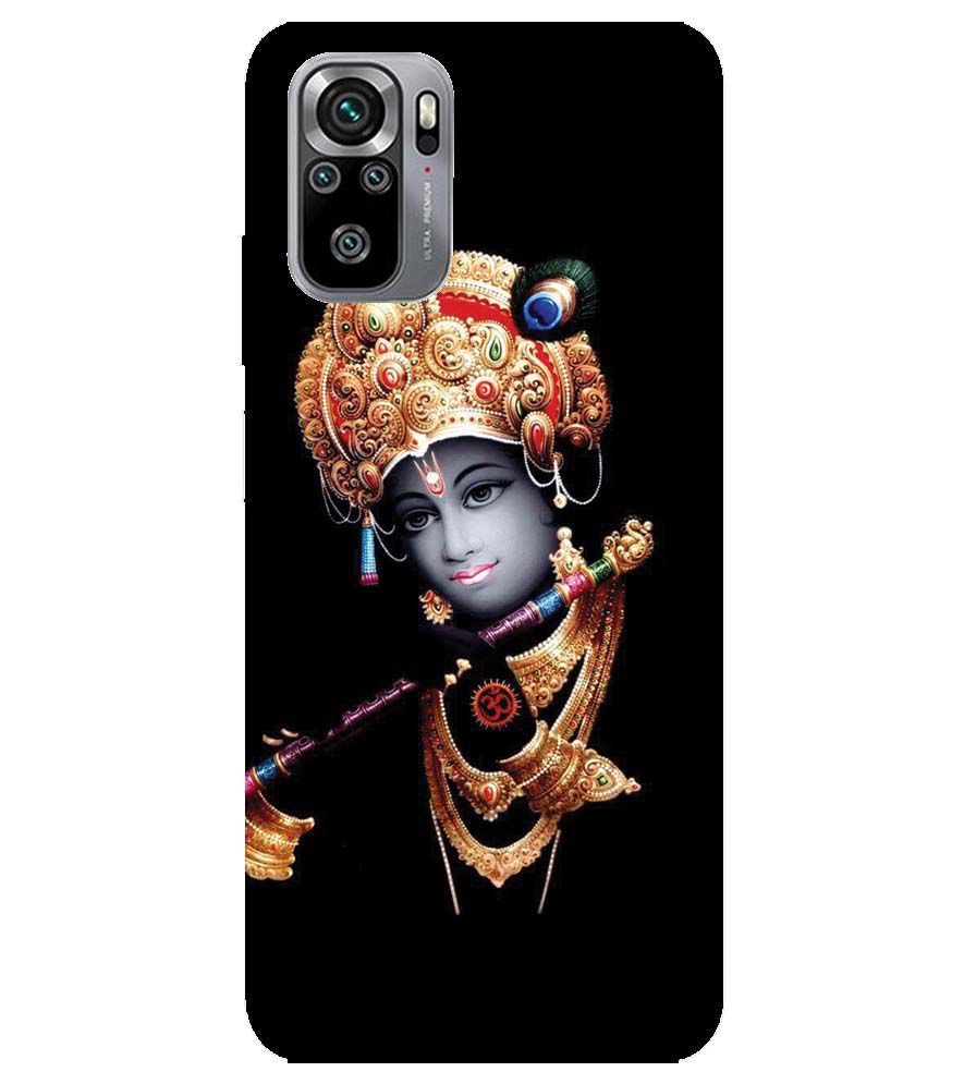 G0186-Lord Krishna Back Cover for Xiaomi Redmi Note 10