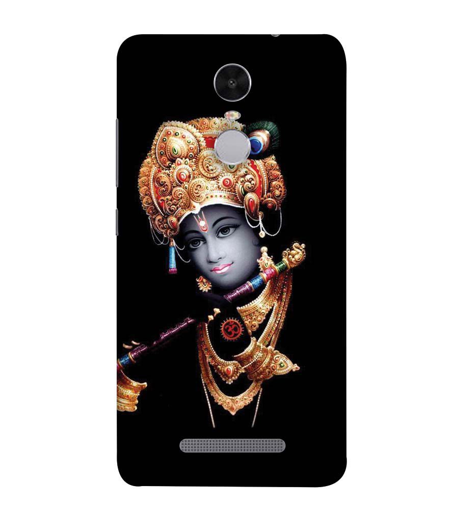 G0186-Lord Krishna Back Cover for Xiaomi Redmi Note 4