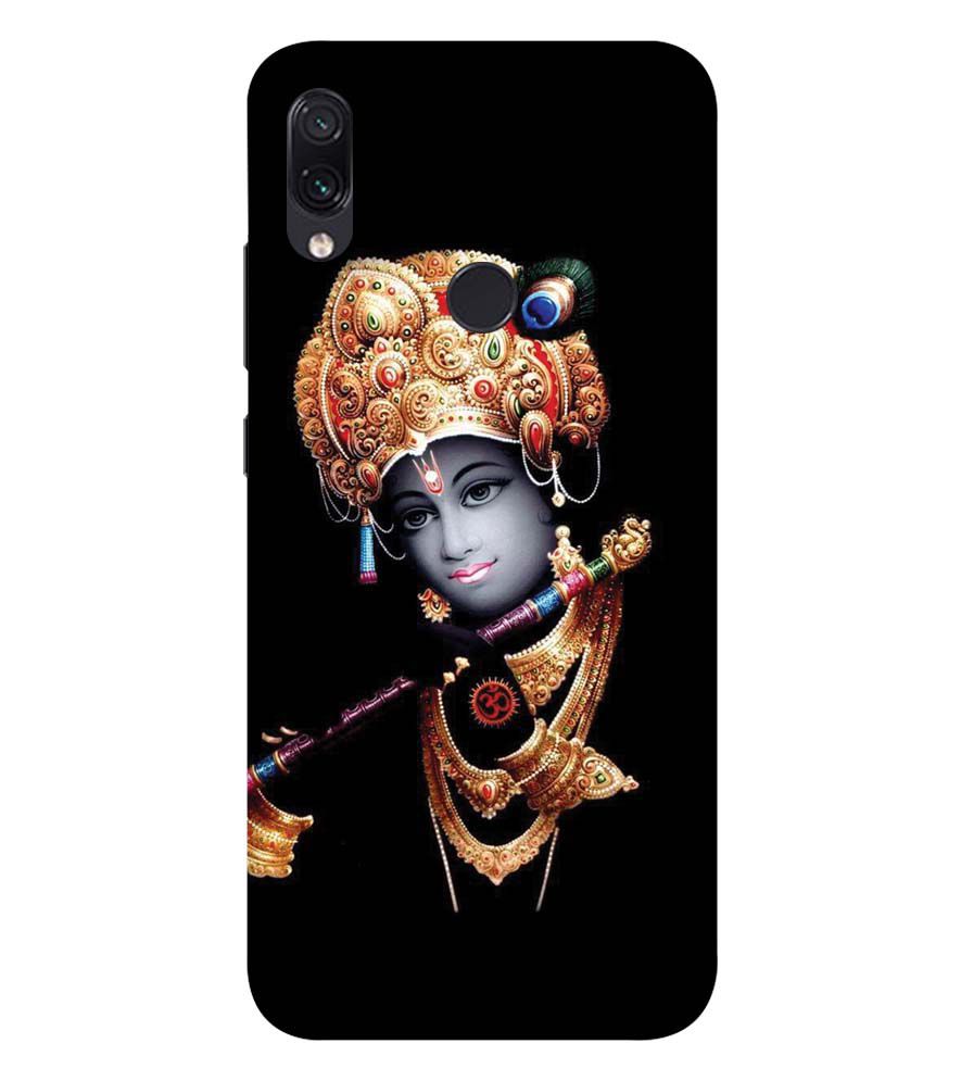 G0186-Lord Krishna Back Cover for Xiaomi Redmi Note 7S