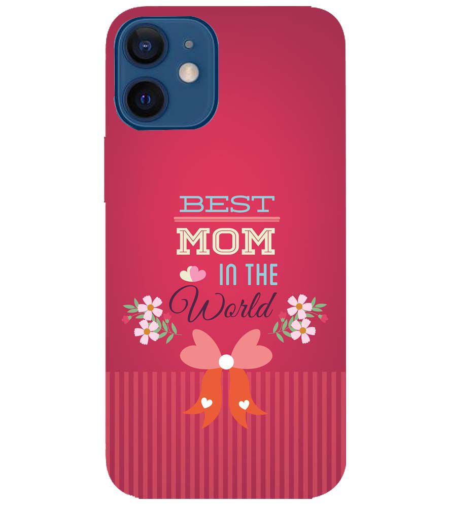 G0357-Best Mom in the World Back Cover for Apple iPhone 12 Mini