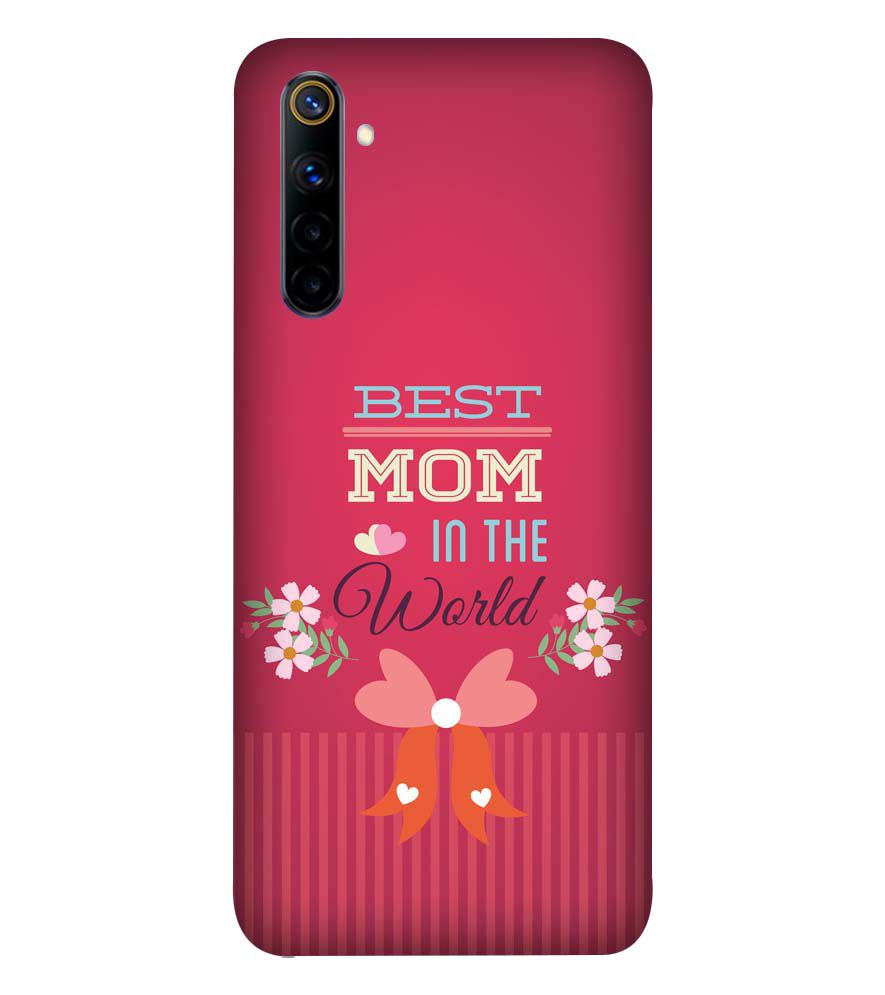 G0357-Best Mom in the World Back Cover for Realme 6i