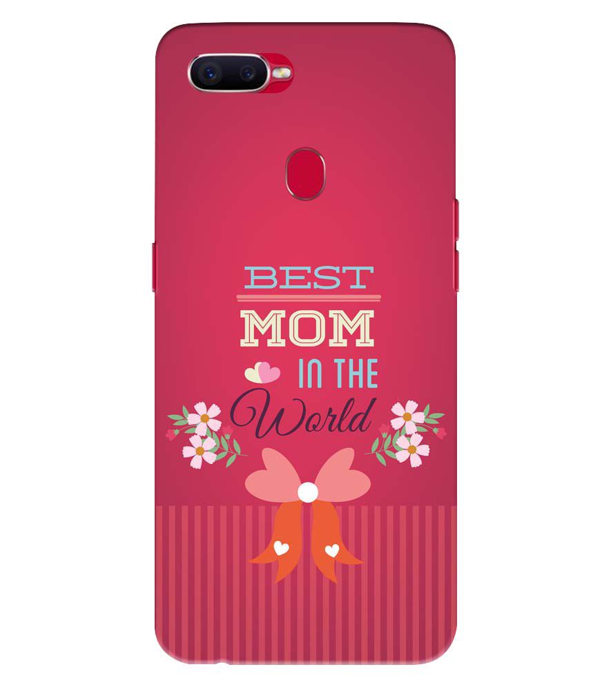 G0357-Best Mom in the World Back Cover for Realme U1