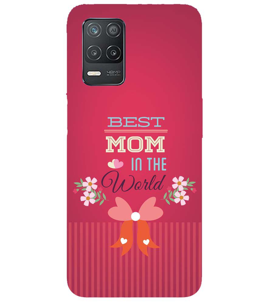 G0357-Best Mom in the World Back Cover for Realme V13 5G